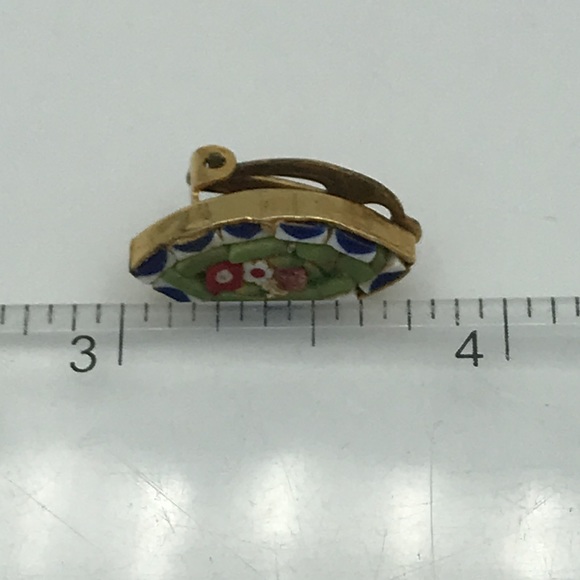 Italian inlay brooch with microscopic mosaic chips - Picture 4 of 7